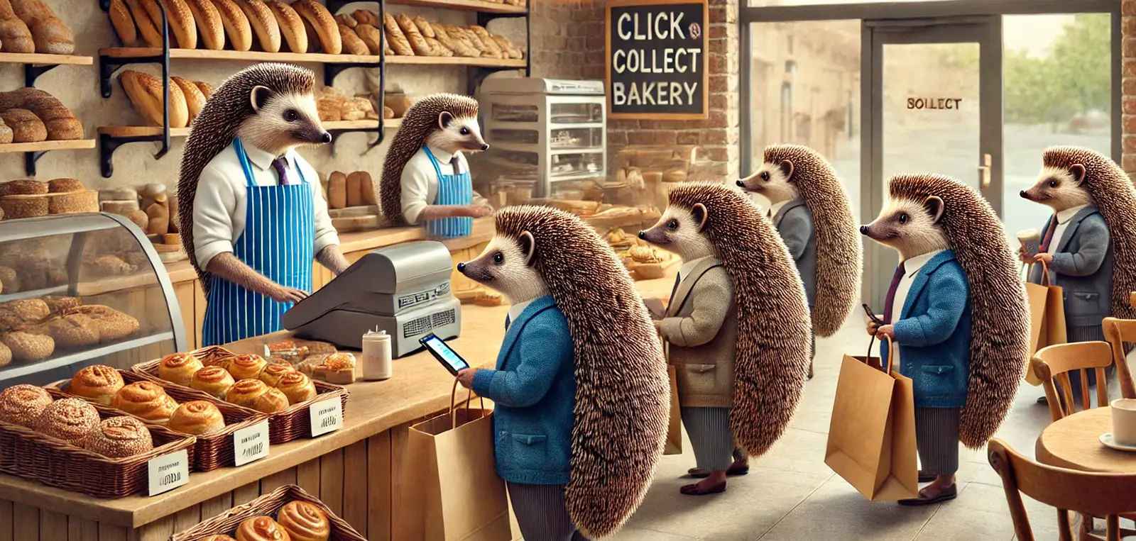 Hedgehog Click & Collect Bakery